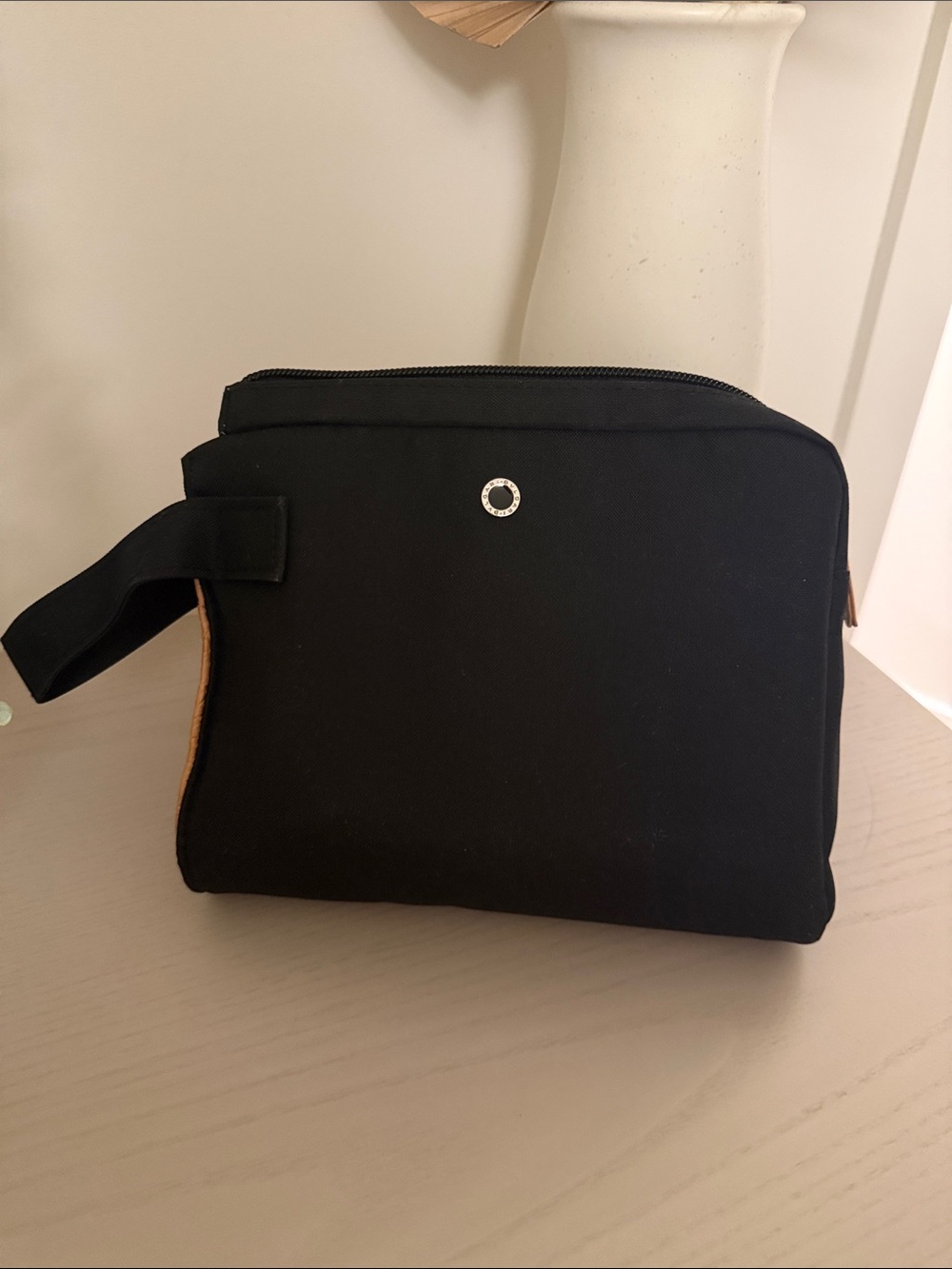 BVLGARI Black Men's Travel Toiletry Bag